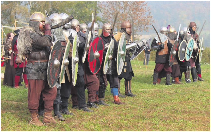Auch dieses Jahr werden die Ritter in den Kampf gegen die Wikinger ziehen.
