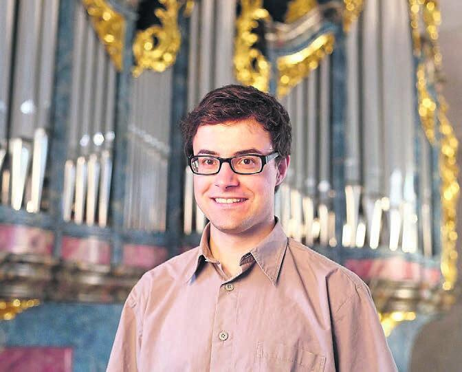 Andreas Jud war bis vor wenigen Monaten Organist der reformierten Stadtkirche Lenzburg - nun ist er in Muri zu hören. Bild: zg