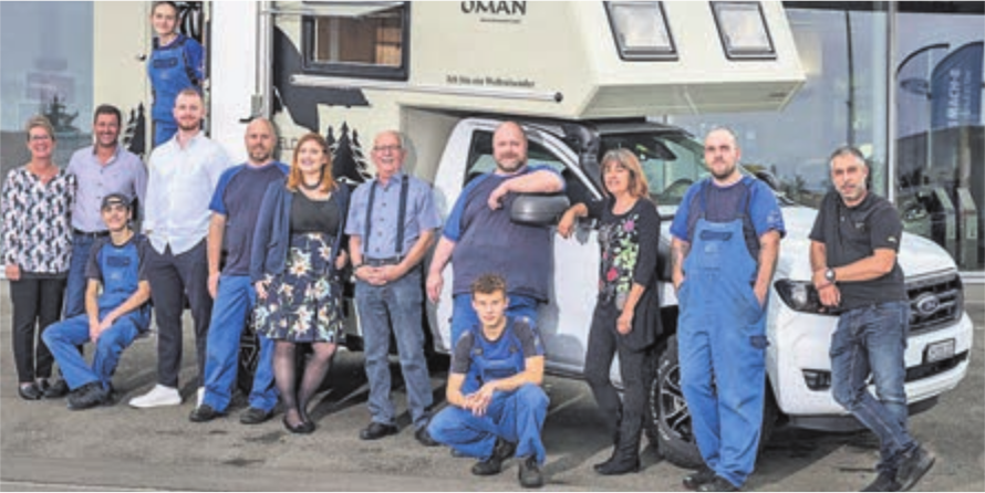 Das Team der Garage Hächler ist hoch motiviert und bestens ausgebildet.