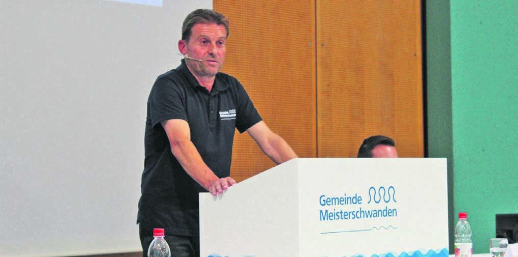 An der Gemeindeversammlung wird die Teilrevision traktandiert. Im Bild Ammann Ueli Haller. Bild: Archiv