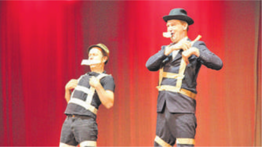 Duo Lapsus, Christian Höhener und Peter Winkler, sorgten vor und nach der Orientierung für gute Unterhaltung. Duo Lapsus, Christian Höhener und Peter Winkler, sorgten vor und nach der Orientierung für gute Unterhaltung.