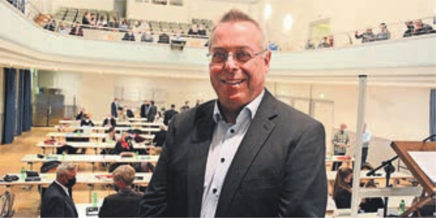 Wurde zum neuen Vizepräsident gewählt: Marc Läuffer, SVP.