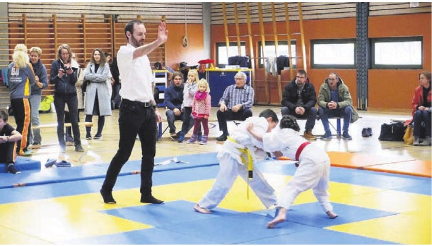 Die Judokas gaben alles in ihren Kämpfen. Bild: zg