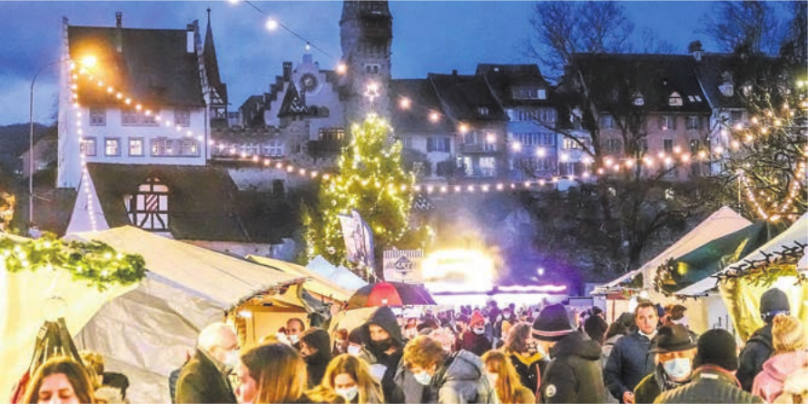 Alle Jahre wieder Anfang Dezember schmückt sich Bremgarten ganz und gar weihnachtlich. Bild: Andy Müller Alle Jahre wieder Anfang Dezember schmückt sich Bremgarten ganz und gar weihnachtlich. Bild: Andy Müller