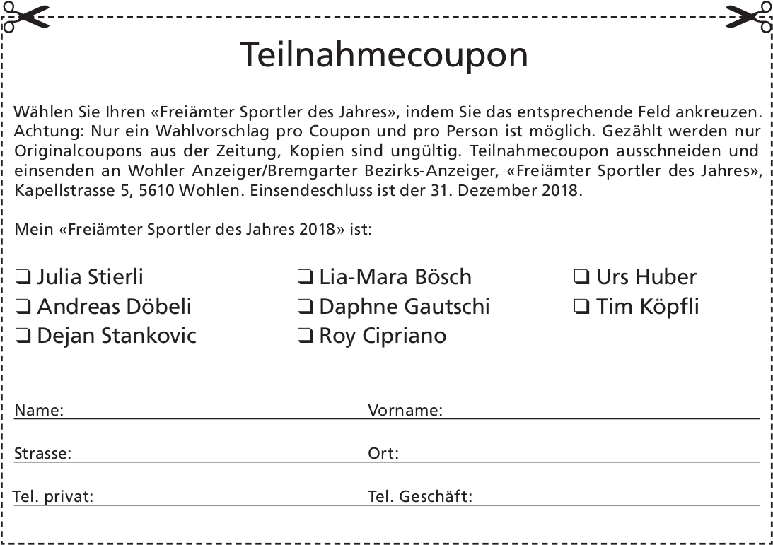 Wer erklimmt den Sportlerthron?