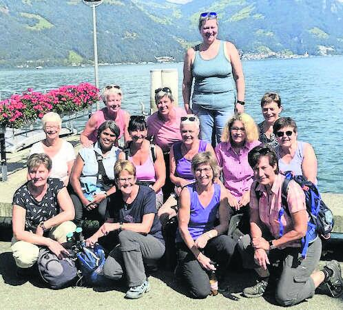 Die Turnerinnen des FTV Niederwil in Beckenried. Bild: zg