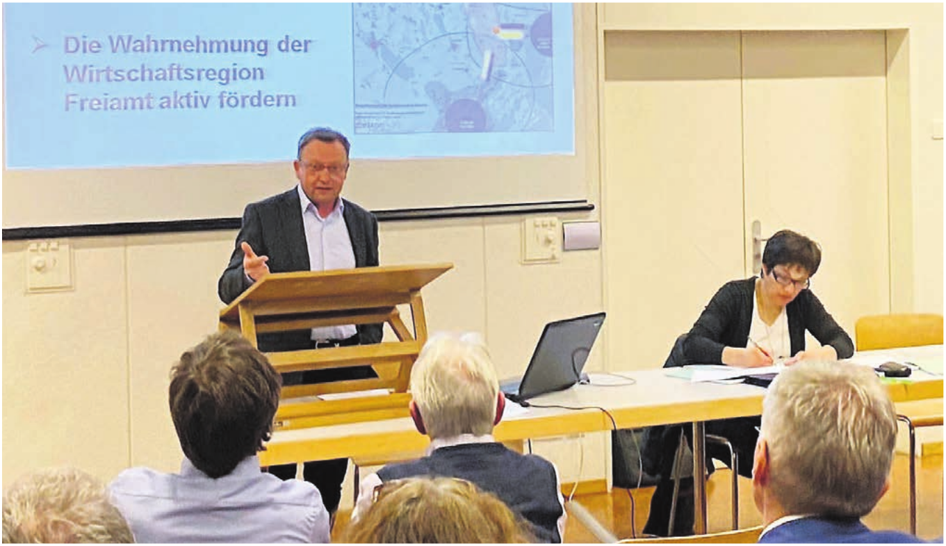 Repla-Geschäftsführer Bruno Sidler will die Positionierung des Lebensraums Freiamt gezielt fördern. Bild: Sabrina Salm