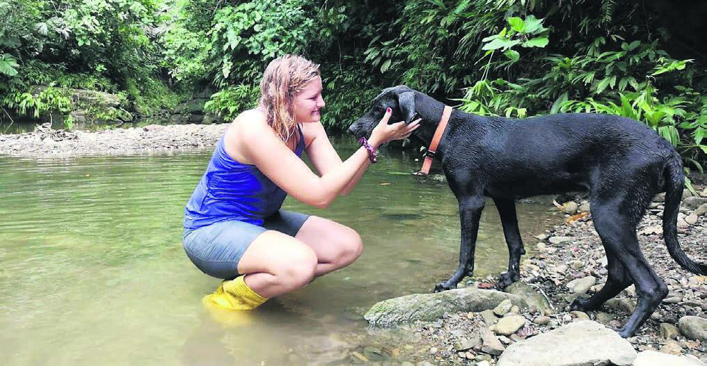 Sanne Welmers setzt sich mit einer Stiftung für den Regenwald in Südamerika ein. Bild zg: