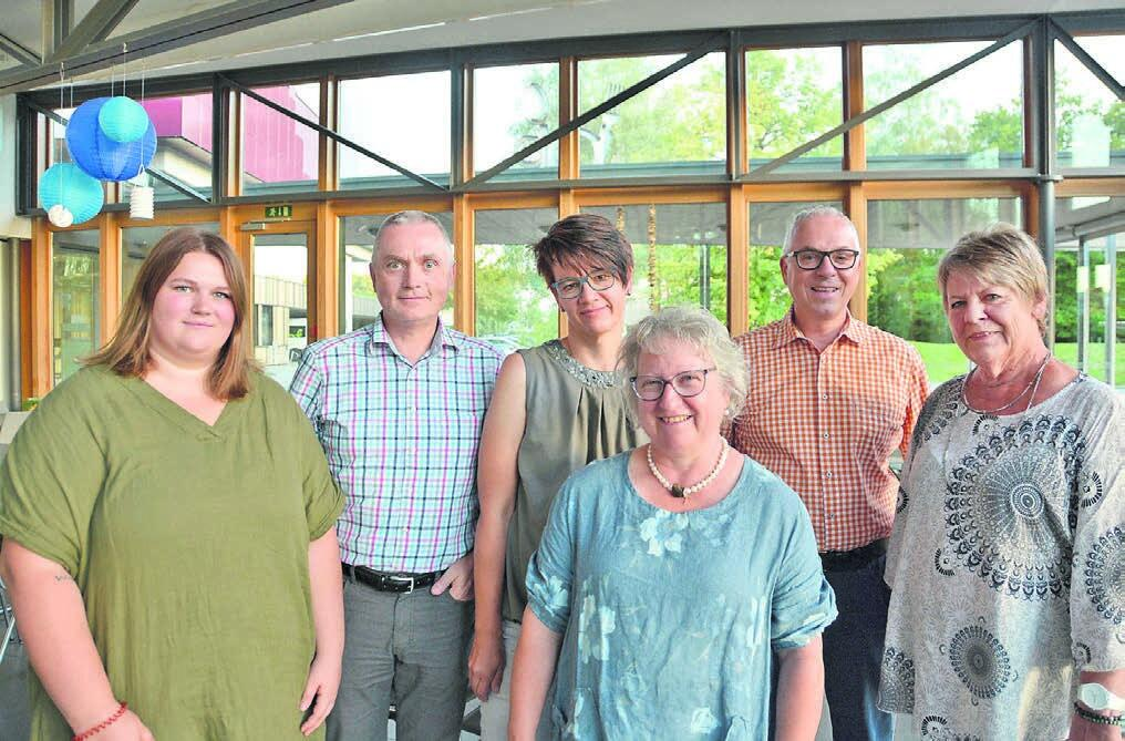 Sie bilden den Vorstand von Insieme Freiamt: Von links Selina Thomet, Marcel Gisler, Silvia Meier, Sonja Widmer, Christoph Littwin und neu Susanne Stierli. Bild: André Widmer Sie bilden den Vorstand von Insieme Freiamt: Von links Selina Thomet, Marcel Gisler, Silvia Meier, Sonja Widmer, Christoph Littwin und neu Susanne Stierli. Bild: André Widmer