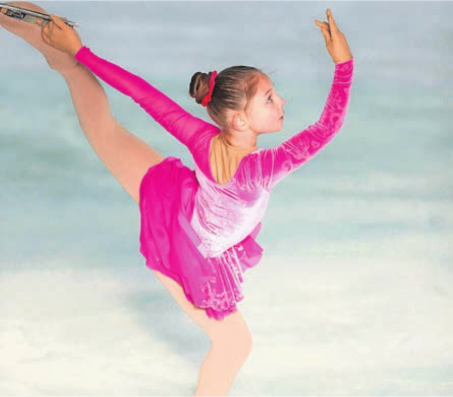 Sie holte für den Eislaufclub Wohlen Gold: Raina Döring. Bild: zg